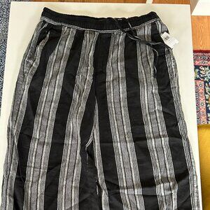 NWT Old Navy Wide leg Linen Pant